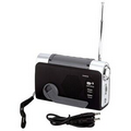 Wind Up FM/ Weather Radio/ LED Flashlight